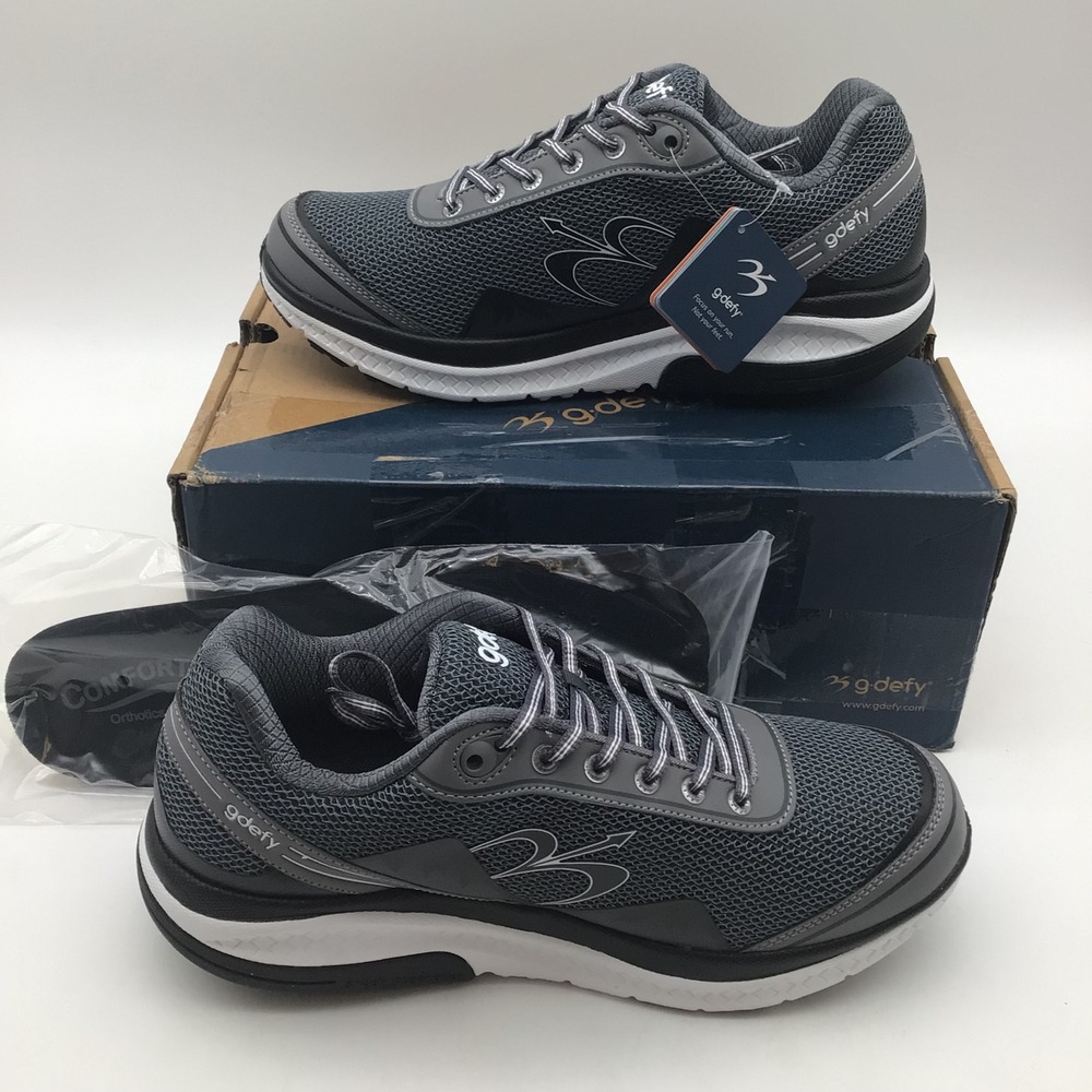 Gravity‎ Defyer G-DEFY Mighty Walk Gray Womens Size 10.5 Sneakers TB9024FGS NEW - Picture 2 of 8
